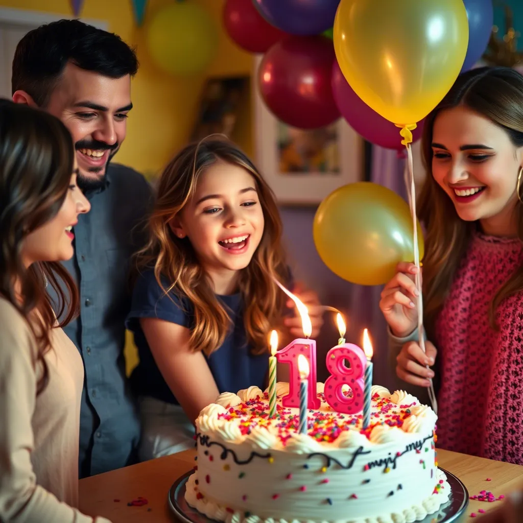 18th Birthday Wishes for Niece