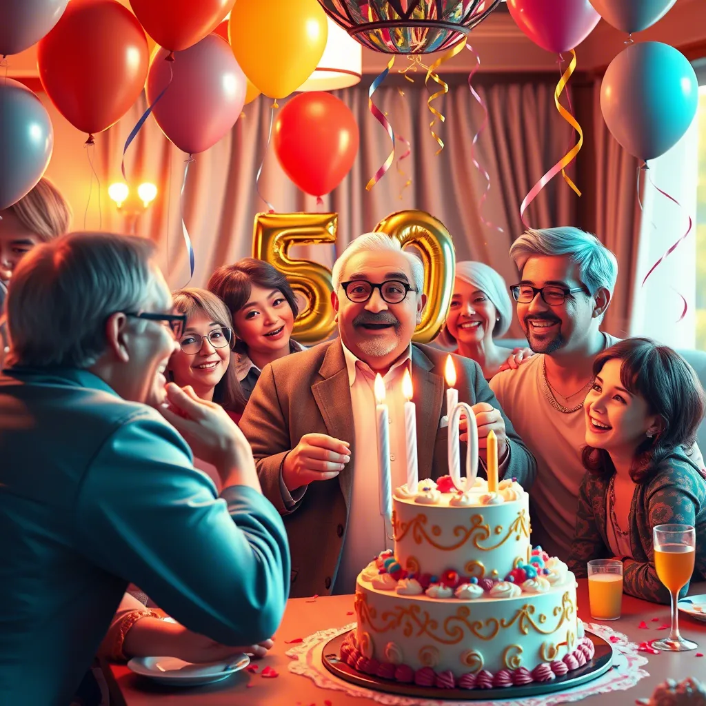 50th Birthday Wishes for Uncle