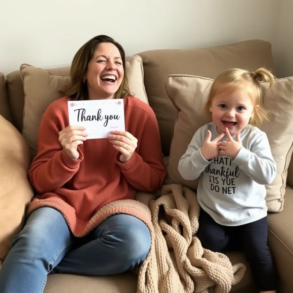 Funny Thank You Message for Sister-in-Law