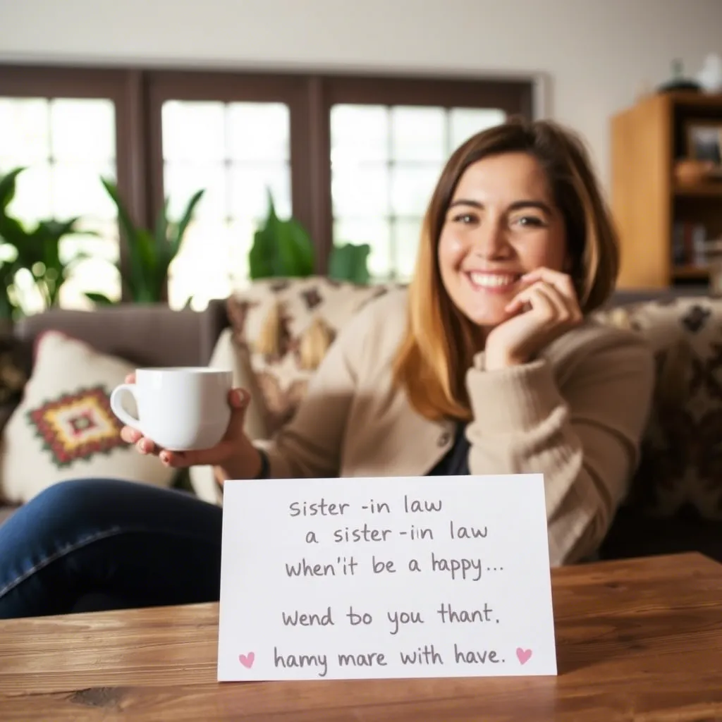 Gratitude Notes for the Best Sister-in-Law