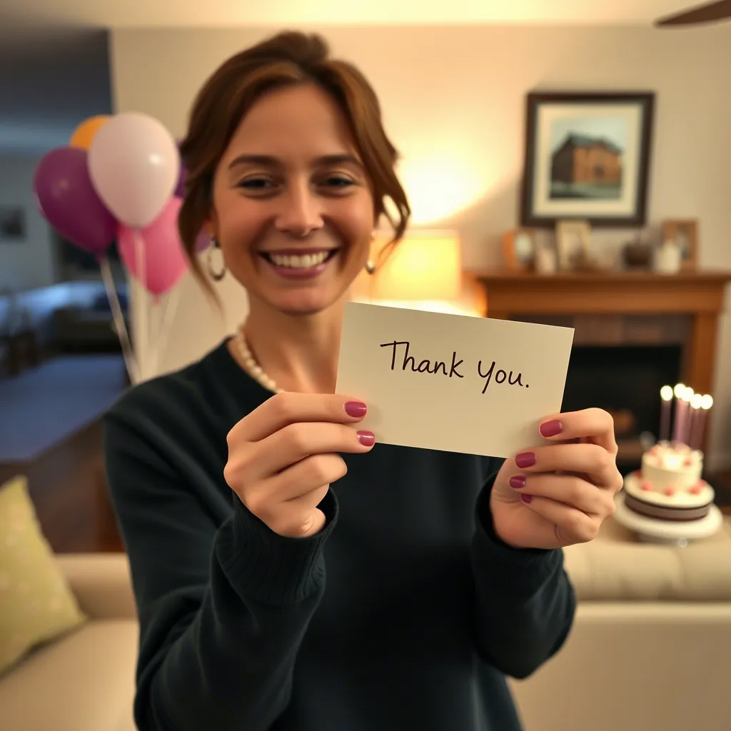 Birthday Thank You Messages