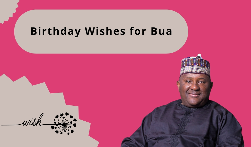 Birthday Wishes for Bua