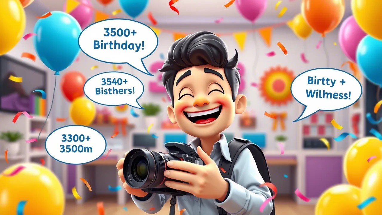Birthday Wishes for Photographer