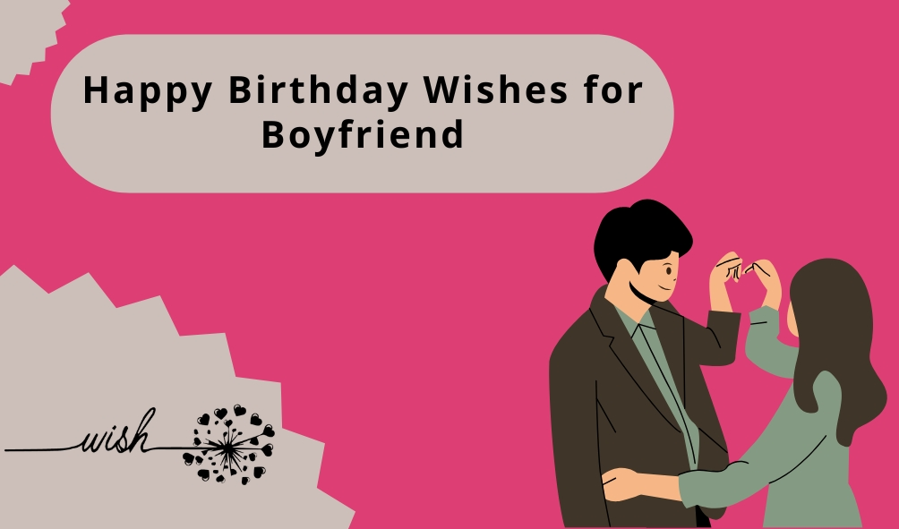 Happy Birthday Wishes for Boyfriend