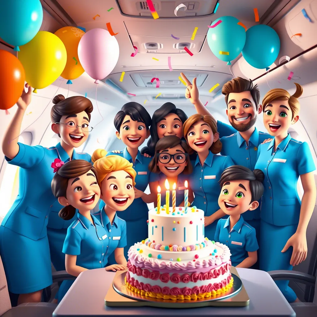 Heartfelt Birthday Wishes for Cabin Crew