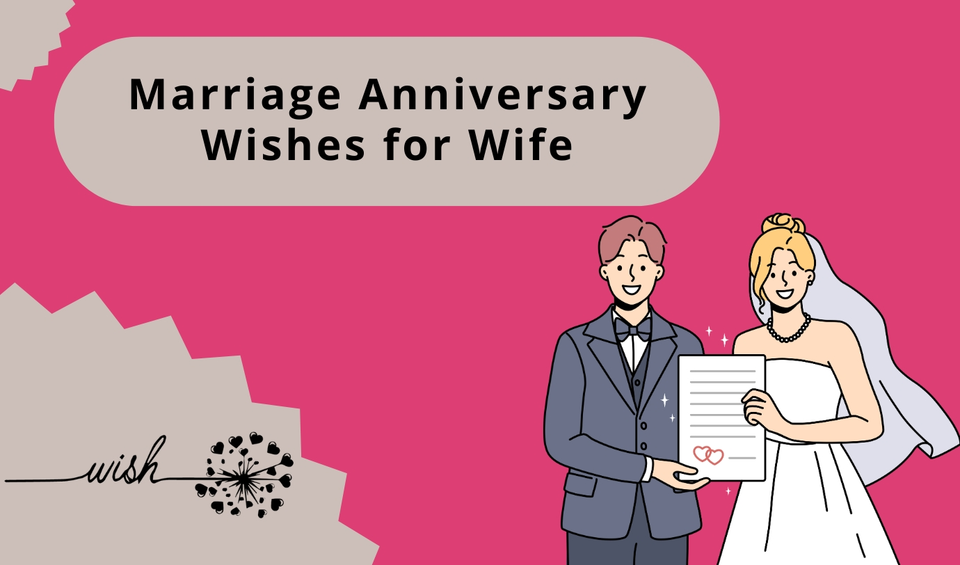 Marriage Anniversary Wishes for Wife