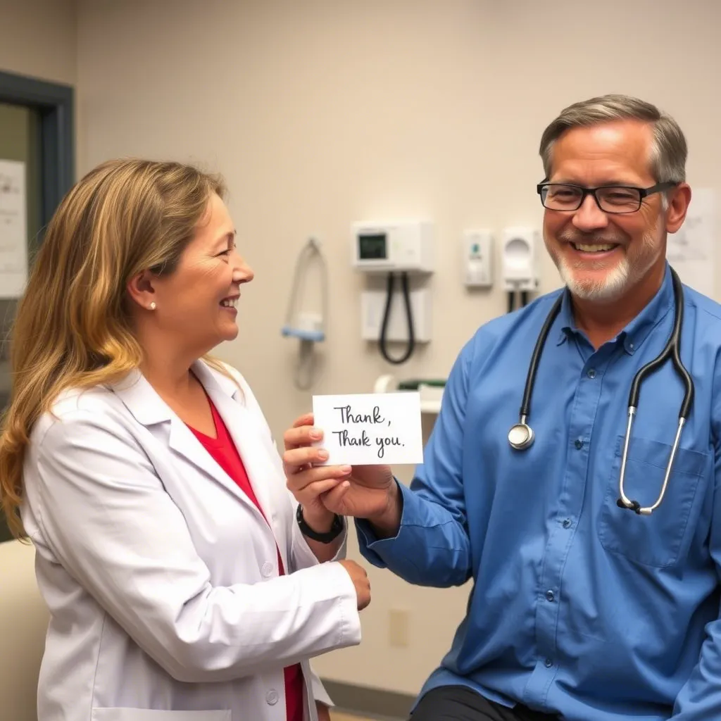 Short Thank You Messages for Doctor