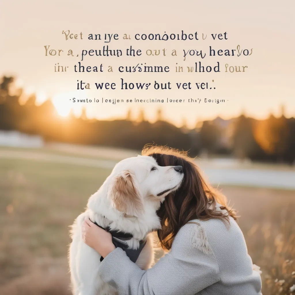 Sweet Quotes to Show Your Vet  