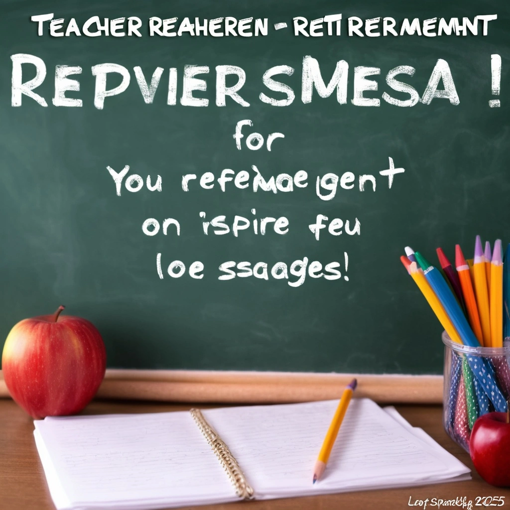 Teacher Retirement Messages  