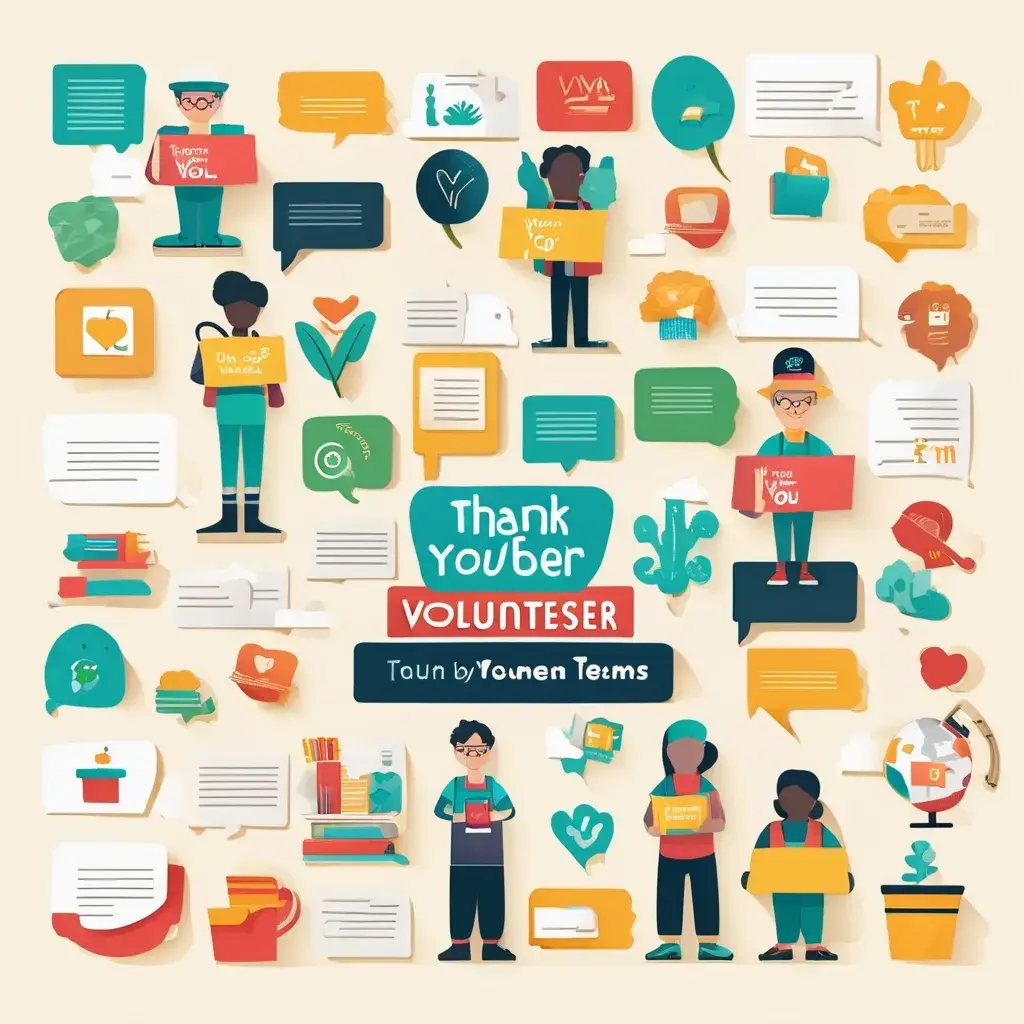 Thank You Messages for Volunteer Teams