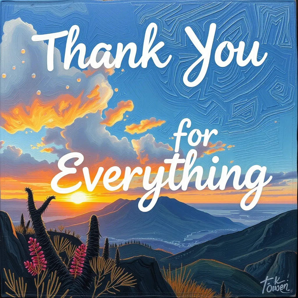 Thank You for Everything