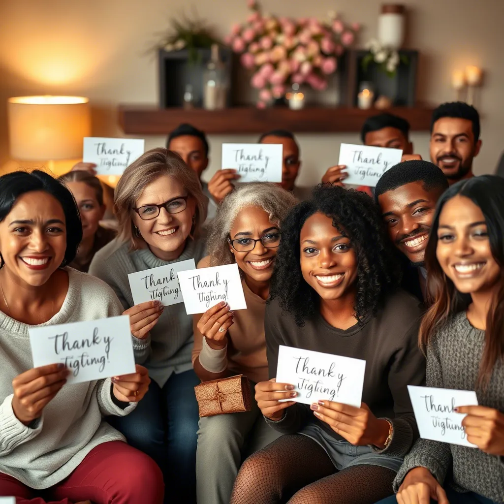 Thank You Notes for Acts of Kindness