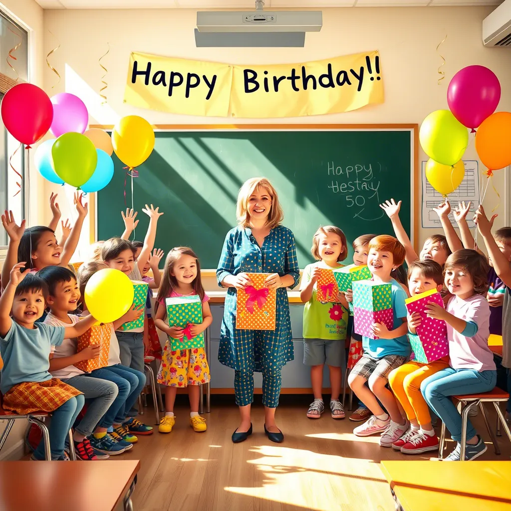 Birthday Wishes for Teacher