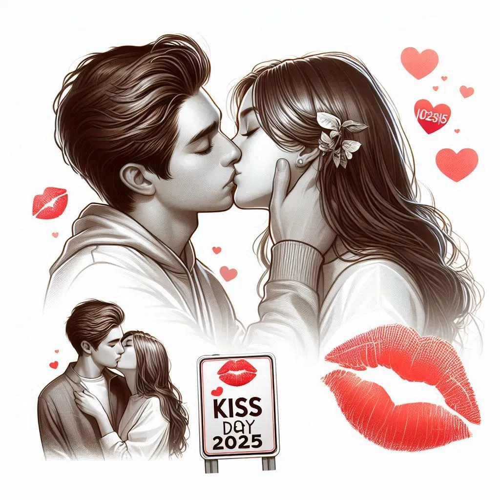 Cute Kiss Day Wishes