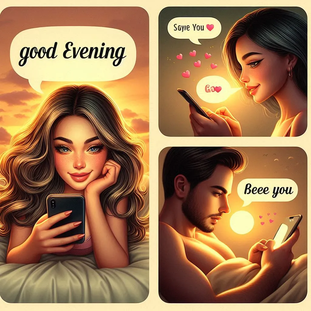 Heartfelt Good Evening Messages For Her