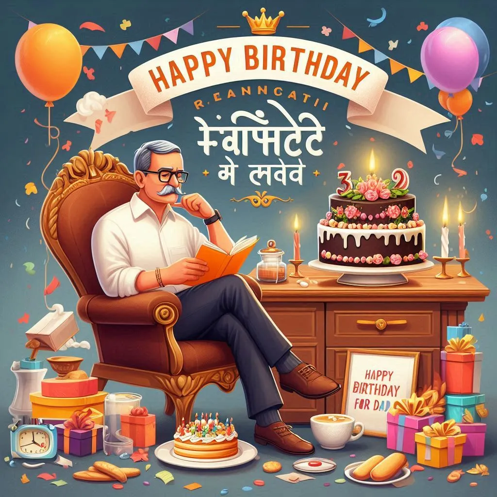 Marathi Birthday Messages for Dad