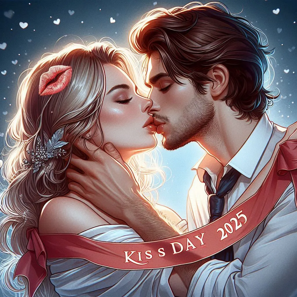 Passionate Kiss Day Wishes