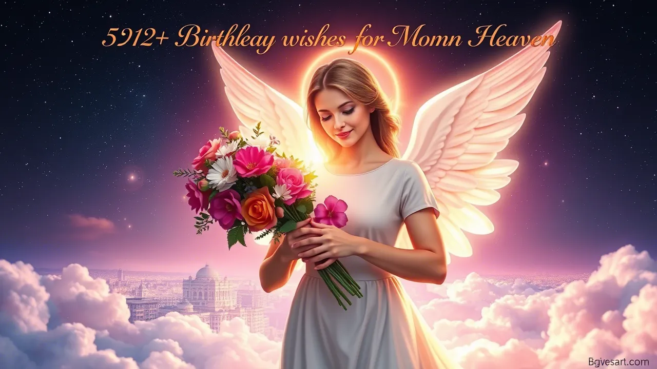 Birthday Wishes for Mom in Heaven