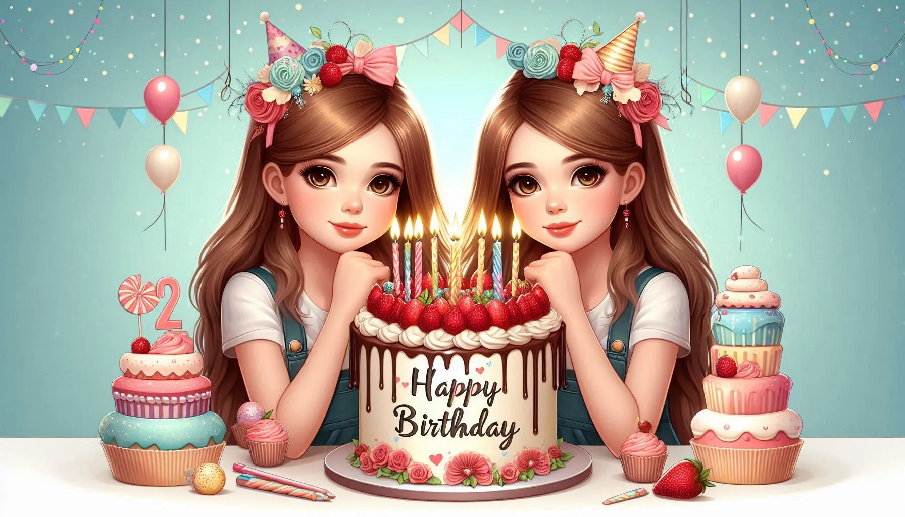 Birthday Wishes for Twins