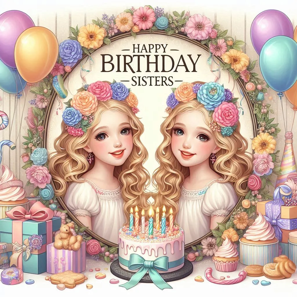 Cute Twin Birthday Wishes