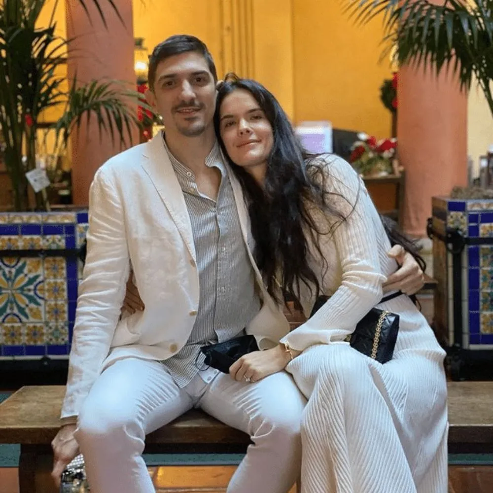 Emma Turner and Andrew Schulz Kids