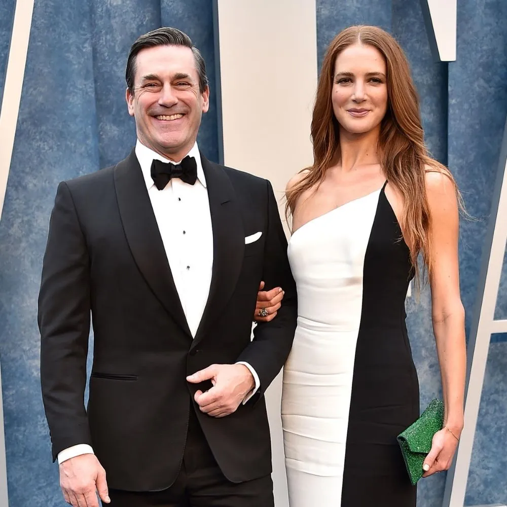 Jon Hamm & Anna Osceola Wedding